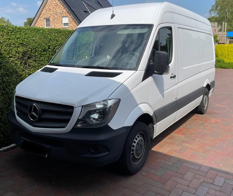 MB Sprinter 211CDI L2H2 AHK Top Zust. 2. Hand 59 TKM TÜV NEU in Neumünster