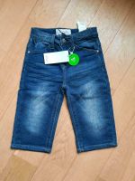 neue blaue S. Oliver kurze Jeans-Hose in Größe 134 Bayern - Wasserlosen Vorschau