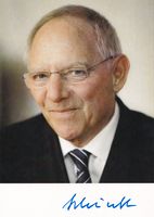 WOLFGANG SCHÄUBLE AUTOGRAMMKARTE Hamburg-Nord - Hamburg Barmbek Vorschau