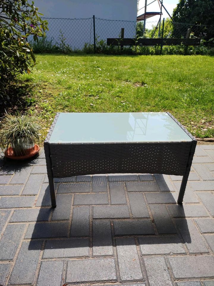 Rattan Lounge Garten Set Tisch Sessel in Remscheid