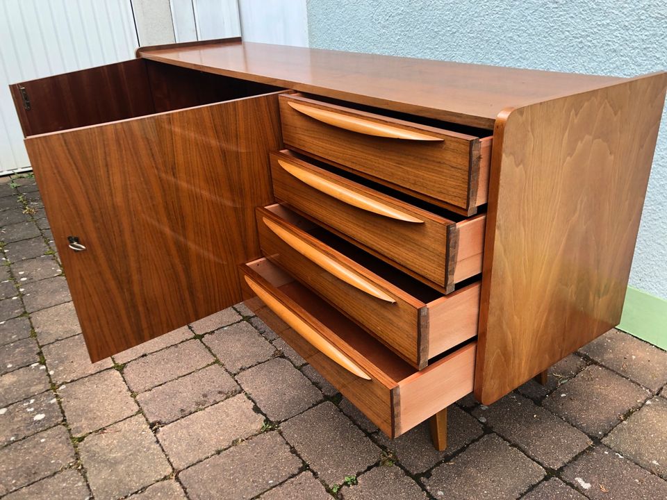 Sideboard Danish 60er Jahre Retro Kommode Mid-Century Vintage in Besigheim