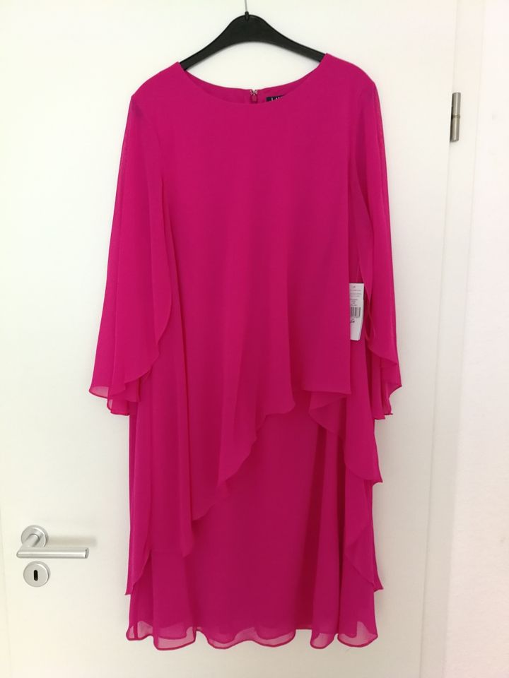 Ralph Lauren Kleid Chiffonkleid Farbe Pink Größe 54 neu in Köln