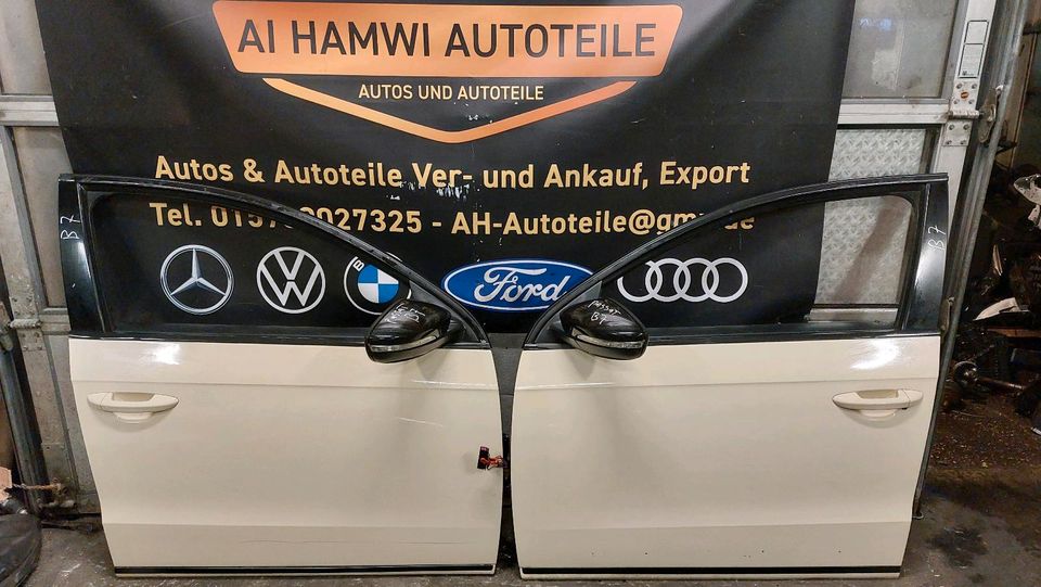 Vw Passat B7 tür vorne nur R komplett Spiegel top Zustand 2015 in Bochum