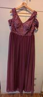 Schickes Kleid in Bordeaux mit Pailletten Niedersachsen - Bremervörde Vorschau