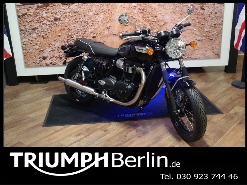 Triumph BONNEVILLE T100  JET BLACK / LIEFERBAR in Berlin