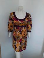 Bunte Bluse 40 Blumenmuster Empire Waist Tunika gelb bunt lila Dortmund - Innenstadt-West Vorschau