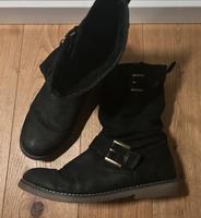 Stiefel schwarz Größe 41 - Winterstiefel / Schuhe / Boots Kreis Pinneberg - Schenefeld Vorschau