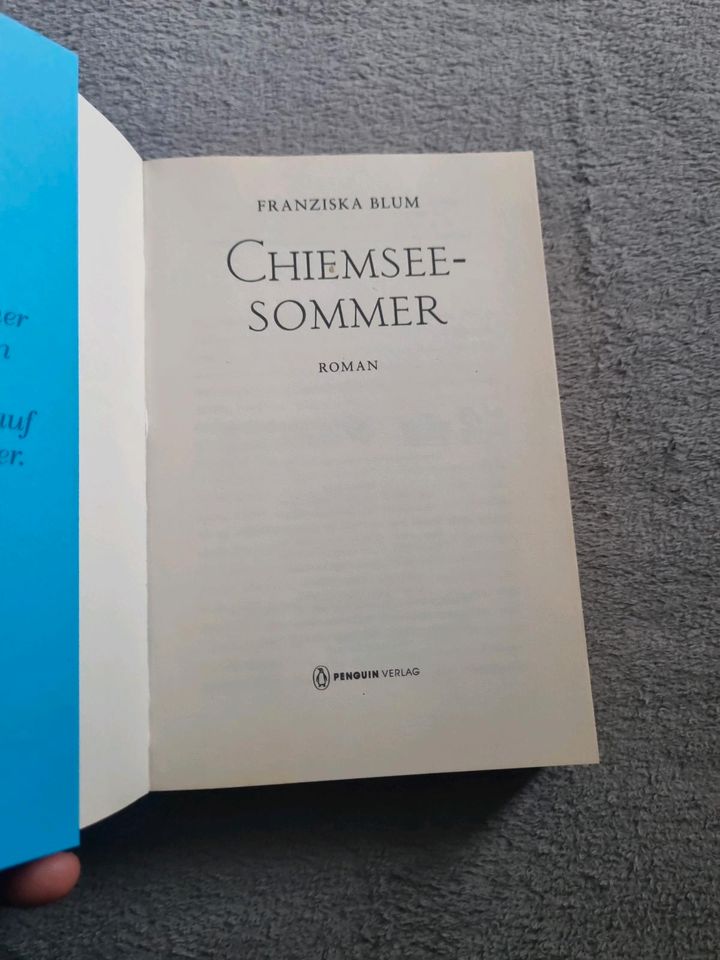 Chiemseesommer | Franziska Blum | Taschenbuch | 384 S. | Deutsch in Wuppertal