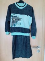 grau türkis Zweiteiler Set Kostüm Rock Pullover Shirt Gr. S Damen München - Allach-Untermenzing Vorschau