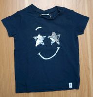 T-Shirt von Pomp de lux Pailletten dunkelblau Größe 92 Niedersachsen - Uetze Vorschau