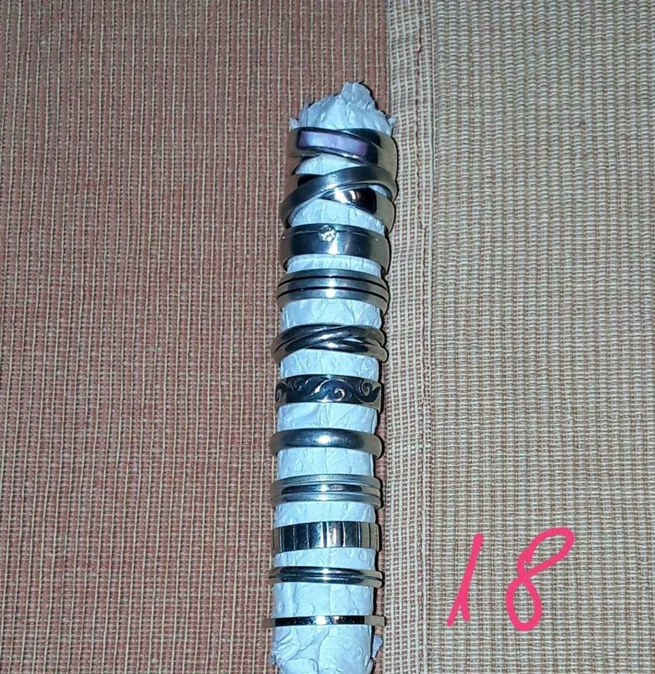 Ringe, 925 Sterling Silber, Gr. ca. 17-18 Ring, Silberring, Ring in Kerpen