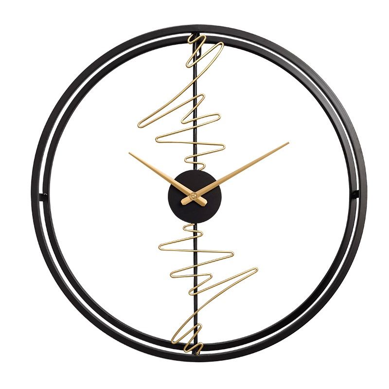 XXL Wanduhr Stilvolle Designer Uhr aus Metall 60cm Wanddeko in Köln