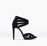 ZARA Riemchen Sandalette Stiletto High Heels Peep-Toe Bayern - Kemnath Vorschau