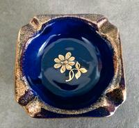 DDR IL PORZELLAN ASCHENBECHER COBALT GOLD Sachsen - Erlau Vorschau