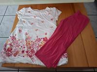 Longshirt mit Leggins 128 Hessen - Biblis Vorschau