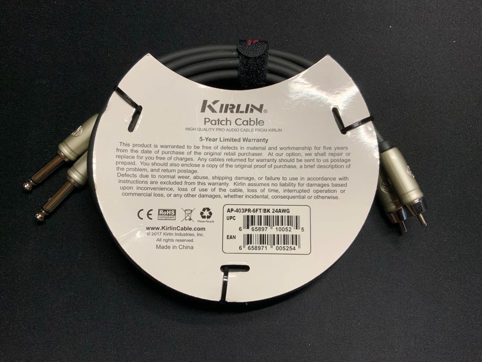 Dual-Patchkabel 2x6,3 mm Klinke in Bremen