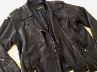 Herren Lederjacke Biker Motorrad Jacke Lamm Leder Mantel XXL Hannover - Mitte Vorschau