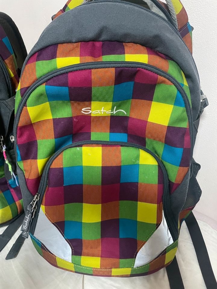 Zwillinge Satch Schulrucksack Multicolor in Moosburg a.d. Isar