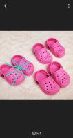 Original Crocs Mädchen Baya Clogs neon pink Gr. 20/21 Hessen - Wiesbaden Vorschau