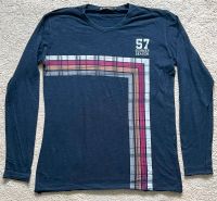 MISHUMO Shirt Langarm Longsleeve dunkelblau Größe XL Hessen - Hünfelden Vorschau