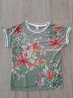 Shirt Oberteil Mona bunt Blumenmotiv Größe 38 Dortmund - Huckarde Vorschau