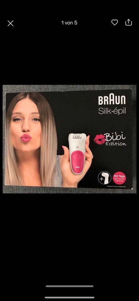 Braun Silk - épil, Bini Edition mit Gesichtsreinigungs, NEU in Sundern (Sauerland)