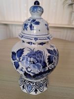 Deckelvase ROYAL DELFT BLAU handgemalt Keramik Porzellan Vintage Aachen - Eilendorf Vorschau