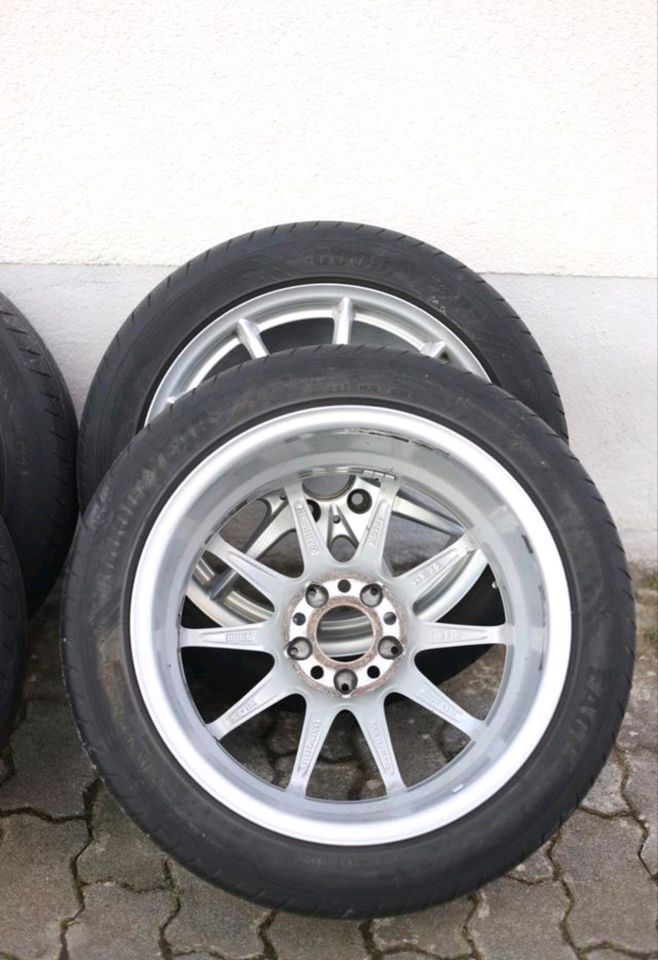 Felgen 17 Zoll 4x Kompletträder Sommer Goodyear 225/45 R17 in Offenbach