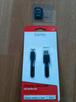 Neues Hama Ladekabel Micro/USB  + Adapter Brandenburg - Pritzwalk Vorschau