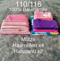 Mütze, Haarreifen, Halsband - Set für Mädchen Düsseldorf - Bilk Vorschau