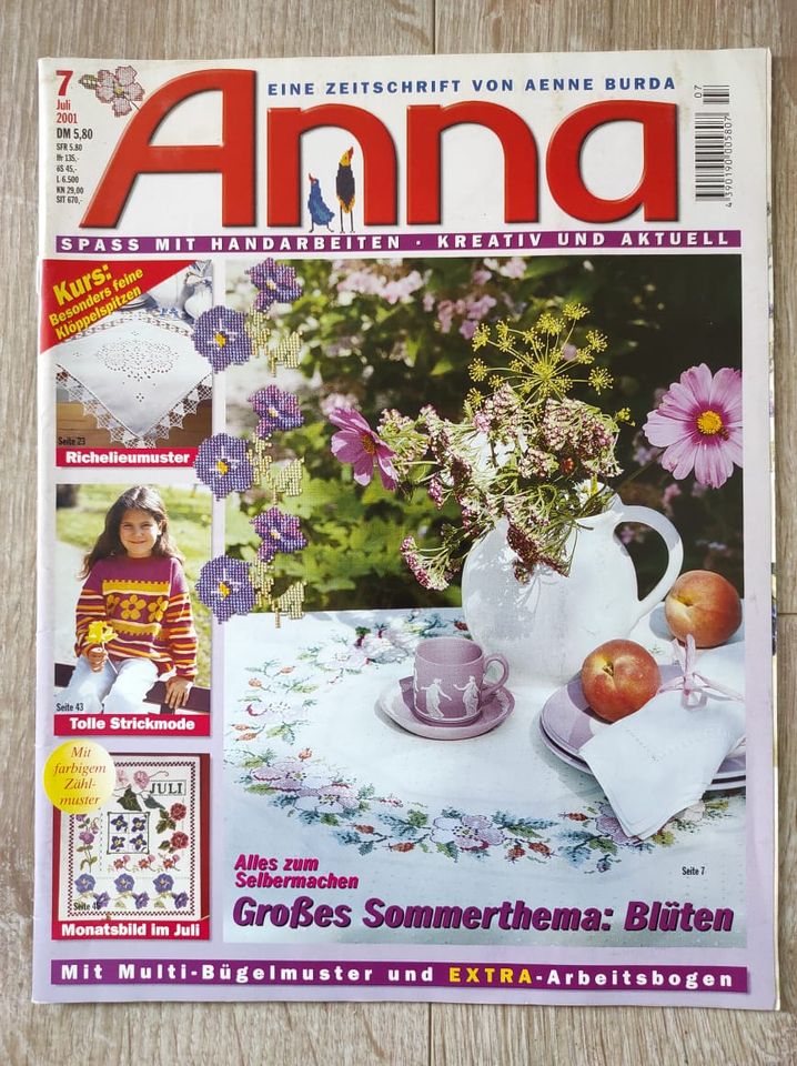 5 Anna Magazins - verschiedene Jahre ab 1998 in Bretten