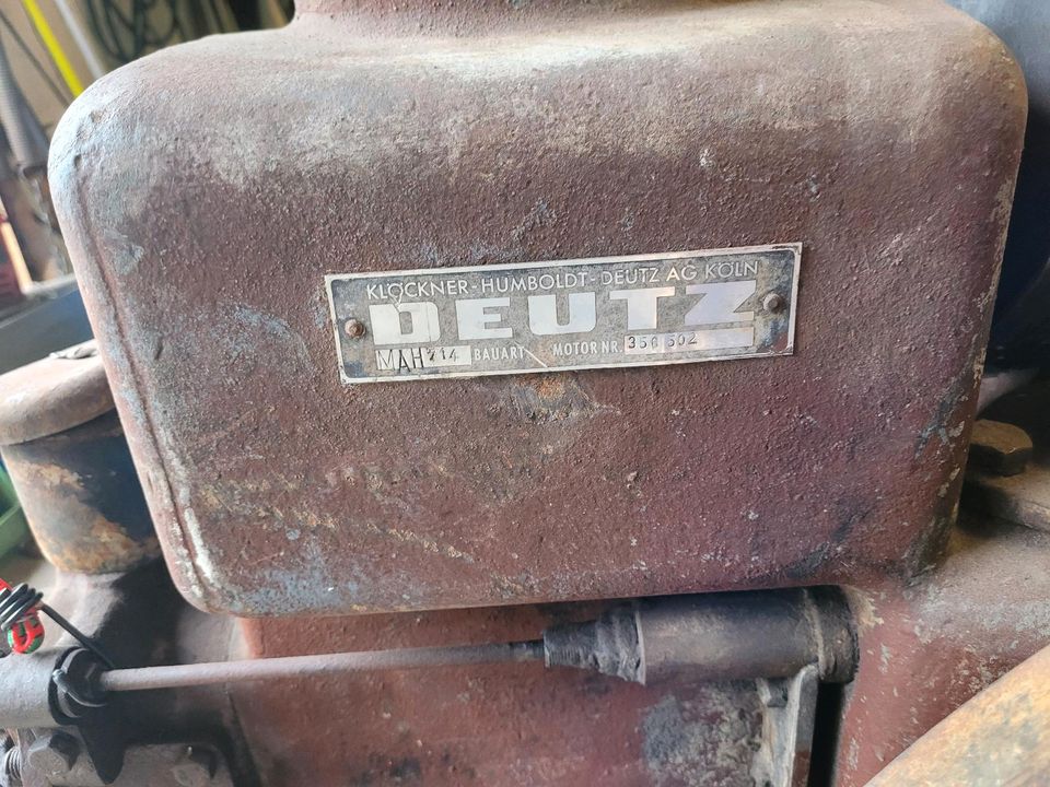 Verdampfermotor Deutz in Neufra Hohenzollern