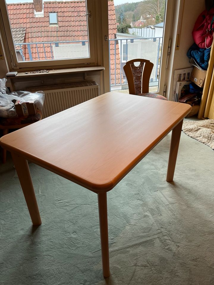 Massivholz Möbel Eckbank Tisch Stühle Esstisch Küche in Otterbach
