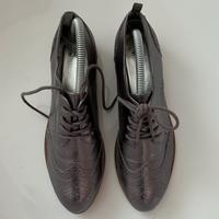 H&M Metallic Schnürschuhe, dunkel Silber, Gr.40 Innenstadt - Köln Altstadt Vorschau