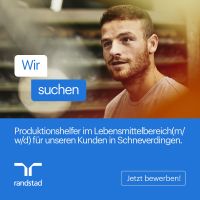 Randstad sucht Mitarbeiter m/w/d im Lebensmittelbereich! Niedersachsen - Bad Fallingbostel Vorschau