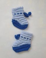 Gestrickte Babyschuhe Niedersachsen - Ganderkesee Vorschau