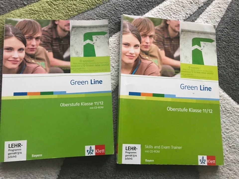 Green Line Oberstufe Klasse 11 / 12 Buch uns Trainer in Eresing