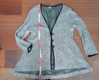 Wolljacke,  DEERBERG, weiß-schwarz,  Gr,  2XL München - Trudering-Riem Vorschau