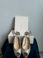 Jimmy Choo Peoptoe Pumps Gr. 38 in Champagner Hamburg-Nord - Hamburg Eppendorf Vorschau