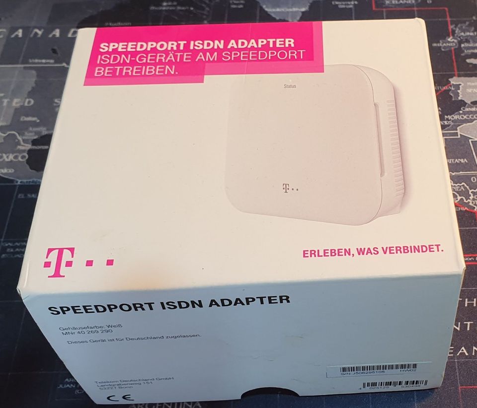 Telekom Speedport ISDN ADAPTER wie neu im Originalkarton in Alfeld