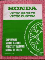 HONDA VF750 Handbuch Rheinland-Pfalz - Weinsheim Vorschau