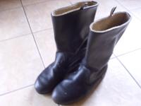 Motorrad Lederstiefel aus den 70 - zigern der DDR / Gr. 40 / 41 Sachsen - Mehltheuer Vogtl Vorschau