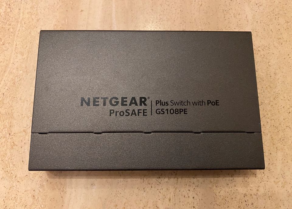 NETGEAR ProSAFE | Plus Switch with PoE GS108PE in Düsseldorf