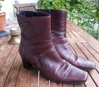 Stiefeletten Größe 39 Leder, braun Niedersachsen - Braunschweig Vorschau