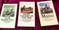 3 Insel Taschenbücher  125Goethe- 2163 Mainz-1013 Reisetagebuch Rheinland-Pfalz - Budenheim Vorschau