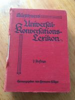 Kürschners Universal-Konversations-Lexikon * antik 1926 Leipzig - Engelsdorf Vorschau