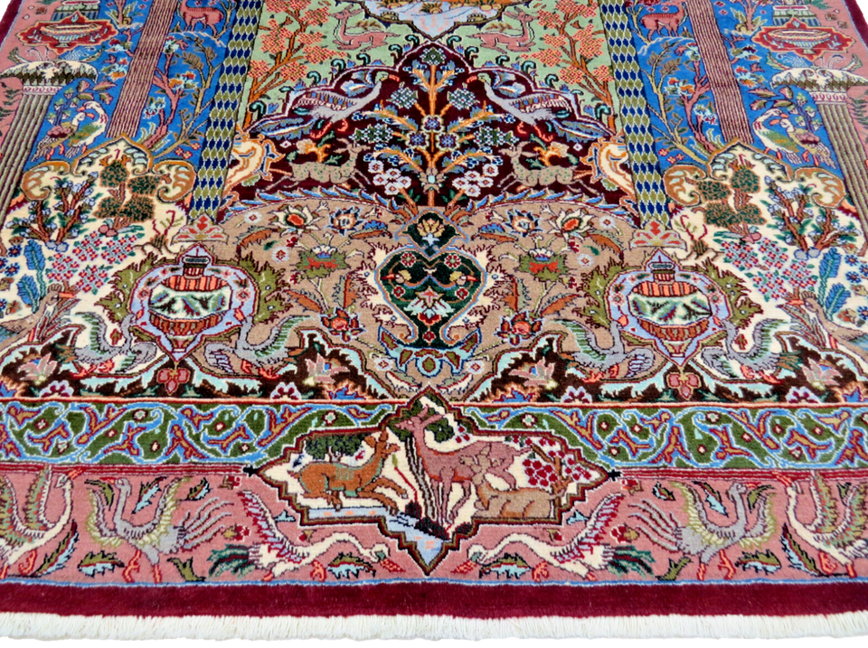 NEU 295x200cm Handgeknüpft Orientteppich Kashmar Perserteppich in Hamburg