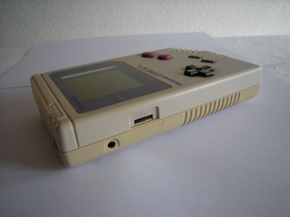 Original Nintendo Game Boy Classic Konsole DMG-01 Grau 1989 in Mainz