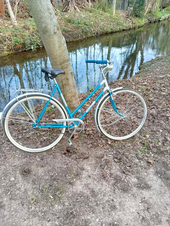 MIFA DDR Damen * 28 Zoll * Damen * blau * Vintage * Single Speed in Erfurt