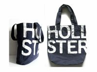 Hollister Leinentasche stabil, dunkel blau Leinen Tasche 37x32x9 Hamburg Barmbek - Hamburg Barmbek-Süd  Vorschau